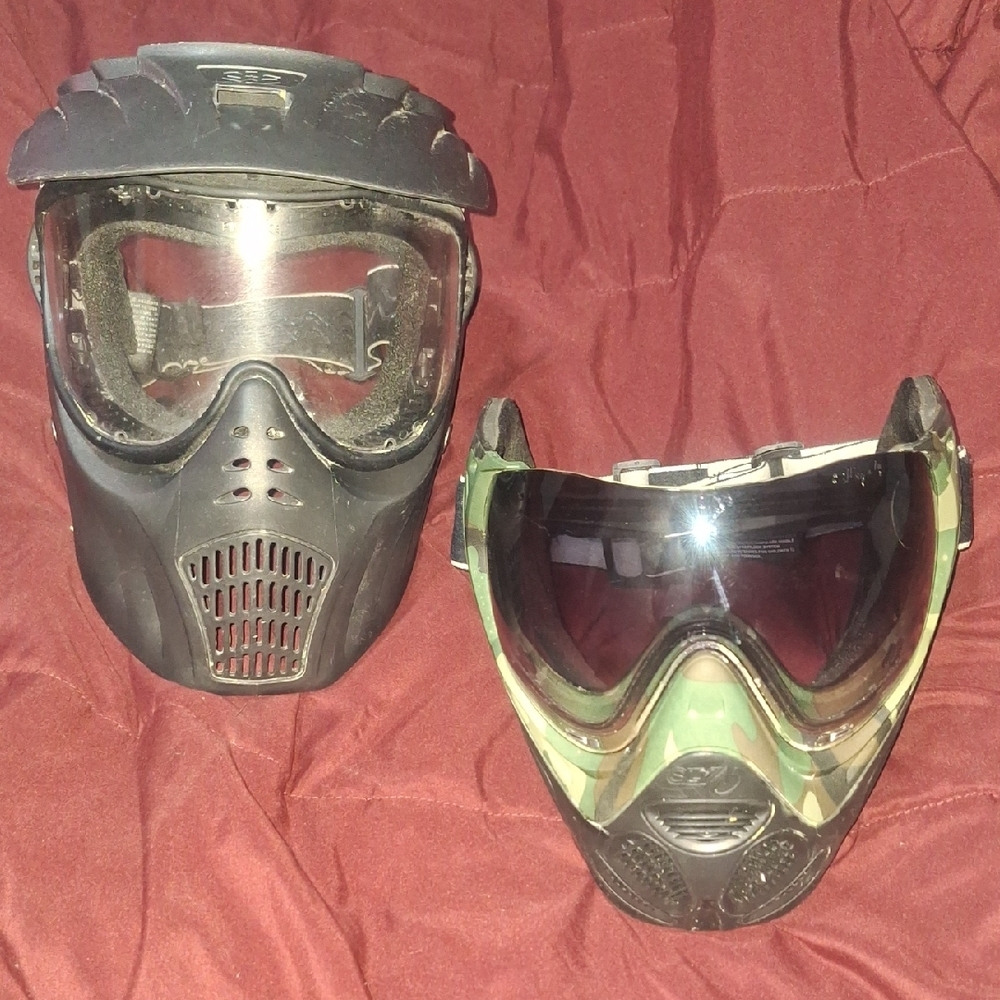 SLY and Empire X-Ray Paintball Masks